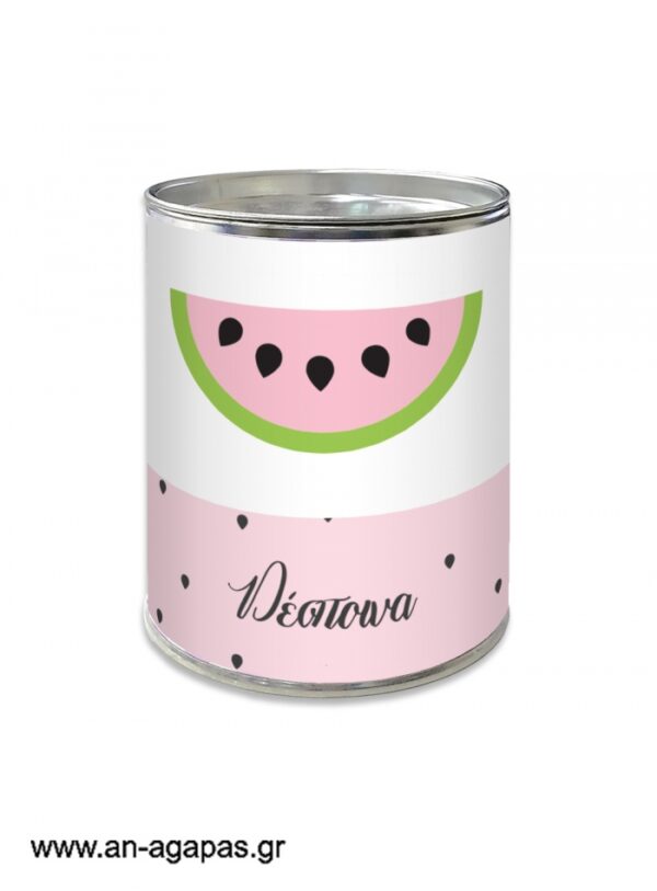 Μπομπονιέρα  Βάπτισης  Κουμπαράς  Watermelon