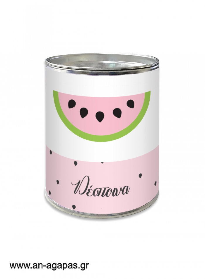 Μπομπονιέρα  Βάπτισης  Κουμπαράς  Watermelon