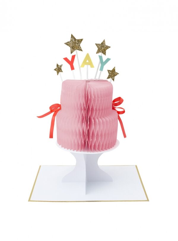 Κάρτα  Γενεθλίων  Yay!  Cake