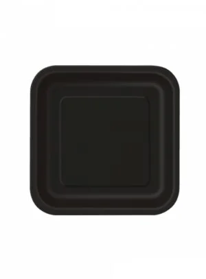 Πιάτο  Γλυκού  Black  (16τμχ) 