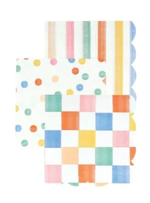 Χαρτοπετσέτα Γλυκού Colourful Pattern (16τμχ)