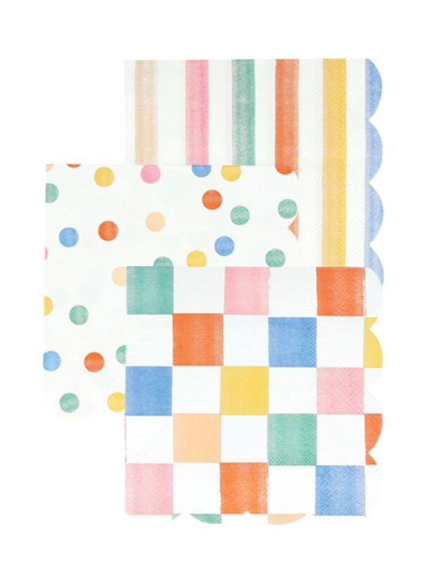 Χαρτοπετσέτα Γλυκού Colourful Pattern (16τμχ)