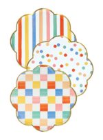 Πιάτο Γλυκού Colourful Pattern (8τμχ)