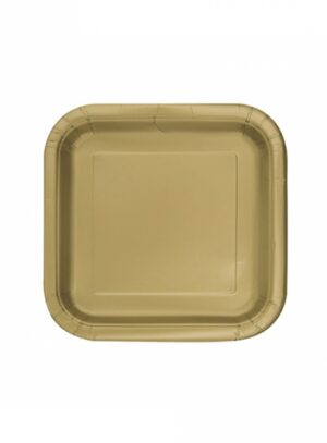 Πιάτο  Γλυκού  Gold  (16τμχ) 