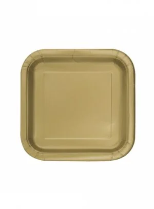 Πιάτο  Γλυκού  Gold  (16τμχ) 