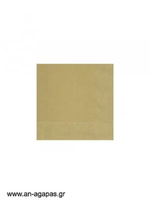 Χαρτοπετσέτα  Γλυκού  Gold  (20τμχ) 