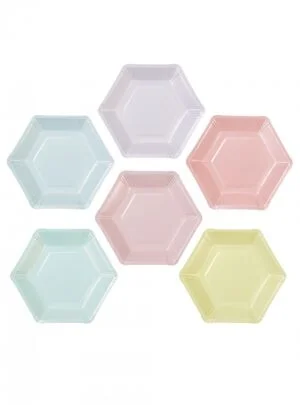 Πιάτο  Γλυκού  Pastel  (12τμχ) 