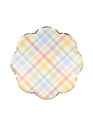 Πιάτο Γλυκού Spring Plaid (8τμχ)