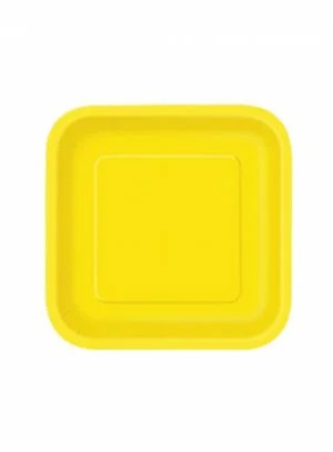 Πιάτο Γλυκού Yellow (16τμχ)