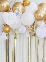 Σετ Διακόσμησης Gold & White (98τμχ)