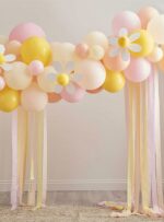 Διακόσμησης-Μπαλόνια-Streamers-Μαργαρίτες-Pastel.jpg Σετ Διακόσμησης Μπαλόνια-Streamers-Μαργαρίτες Pastel