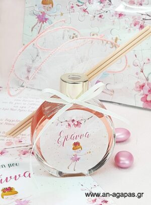 Μπομπονιέρα Δώρο Βάπτισης Αρωματικό Χώρου Stick Blossom Fairies