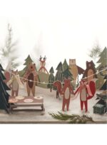 Εορταστικό Ημερολόγιο Woodland Paper Play