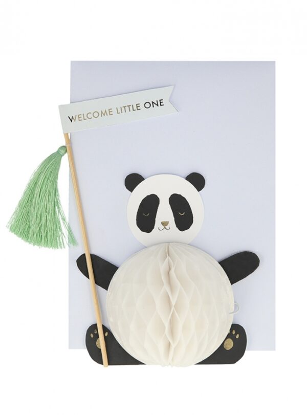 Ευχετήρια  Κάρτα  Baby  Panda