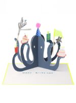 Ευχετήρια  Κάρτα  Party  Octopus