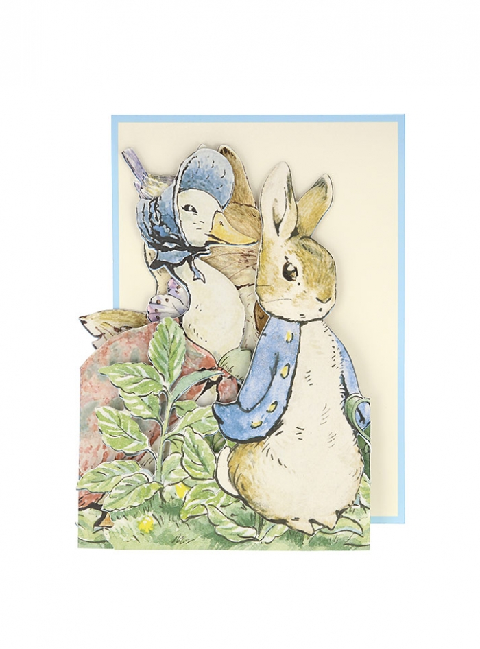 Ευχετήρια  Κάρτα  Peter  Rabbit