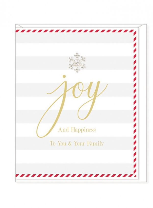 Ευχετήρια  Κάρτα  –  Joy  And  Happiness