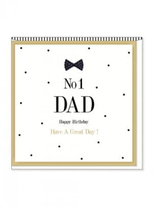 Ευχετήρια  Κάρτα  –  No1  Dad,  Birthday 