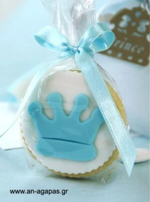 Μπισκότο  Κορώνα  σιέλ 