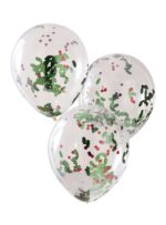 Μπαλόνια-Confetti-Γκι-5τμχ-1.jpg Σετ Μπαλόνια Confetti Γκι, 5τμχ