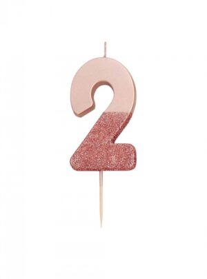 Κεράκι Νο 2 Rose Gold