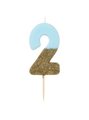 Κεράκι  Νο  2  We  ♥  Birthdays  Boy 