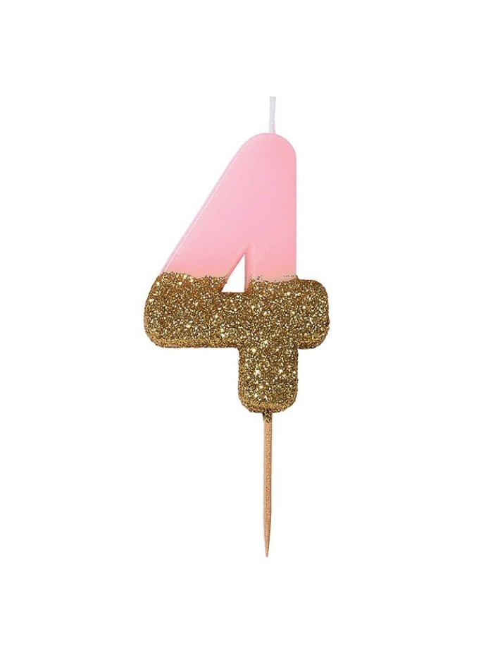 Κεράκι  Νο  4  We  ♥  Birthdays
