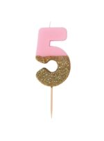 Κεράκι  Νο  5  We  ♥  Birthdays