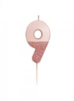 Κεράκι Νο 9 Rose Gold