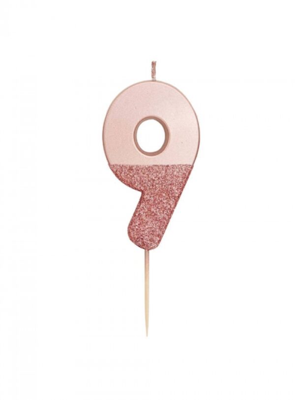 Κεράκι Νο 9 Rose Gold
