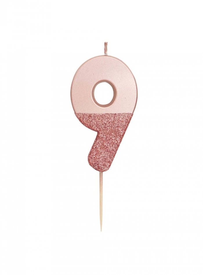Κεράκι Νο 9 Rose Gold
