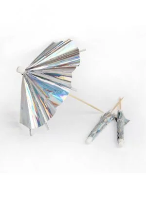 Διακοσμητικές  Ομπρελίτσες  Holographic 