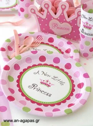 Πιάτο Φαγητού A New Little Princess (8τμχ)