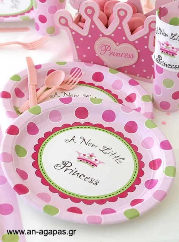 Πιάτο Φαγητού A New Little Princess (8τμχ)