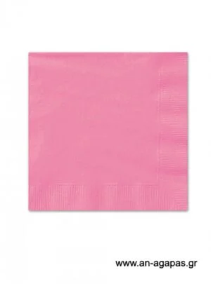 Χαρτοπετσέτα Φαγητού Fuchsia (20τμχ)