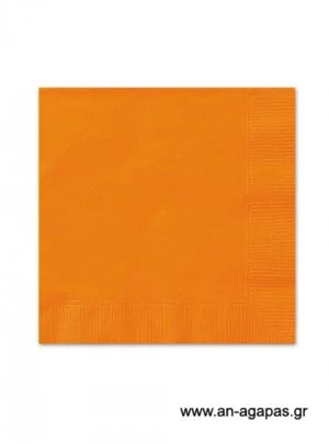 Χαρτοπετσέτα Φαγητού Orange (20τμχ)