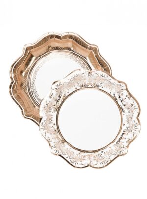 Πιάτο  Φαγητού  Porcelain  Rose  Gold  (12τμχ) 