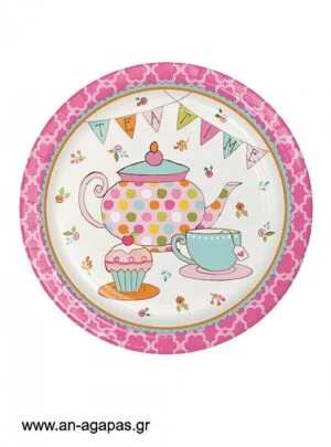 Πιάτο  Φαγητού  Tea  Time  (8τμχ) 