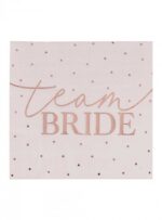Χαρτοπετσέτα Φαγητού Team Bride (16τμχ)
