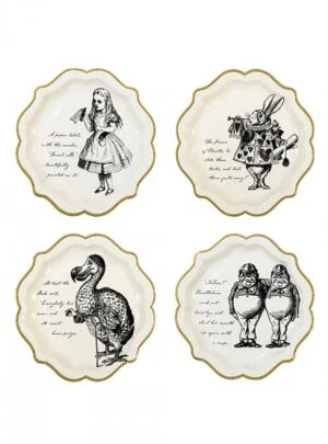 Πιάτο  Φαγητού  Truly  Alice  (8τμχ) 