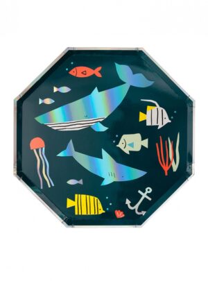 Πιάτο  Φαγητού  Under  The  Sea  (8τμχ) 