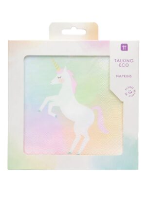 Χαρτοπετσέτα Φαγητού Unicorn Pastel (20τμχ)