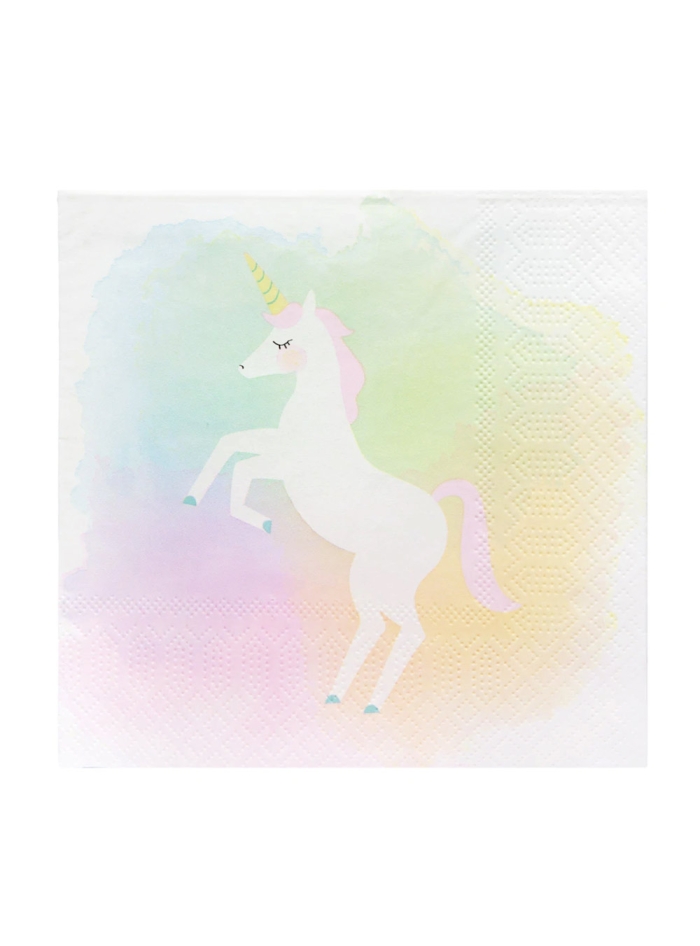 Χαρτοπετσέτα Φαγητού Unicorn Pastel (20τμχ)