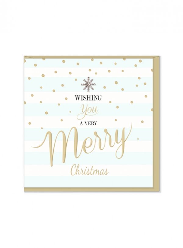 Ευχετήρια  Χριστουγεννιάτικη  κάρτα  Wishing  you  a  very  Merry  Christmas