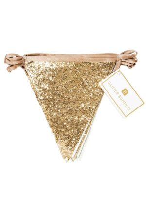 Σημαιάκια  Χρυσά  Glitter 