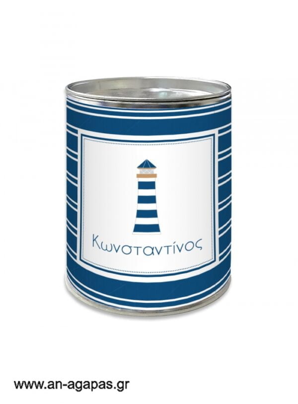 Μπομπονιέρα  βάπτισης  κουμπαράς  Lighthouse