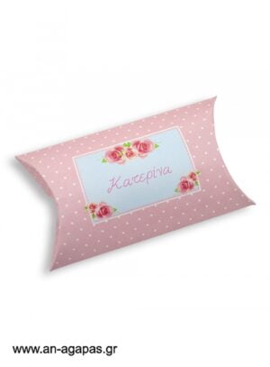 Μπομπονιέρα  βάπτισης  κουτί  μπομπέ  Shabby  Chic