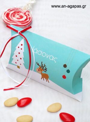 Μπομπονιέρα  βάπτισης  μπομπέ  Merry  Wishes