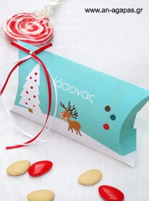 Μπομπονιέρα  βάπτισης  μπομπέ  Merry  Wishes 
