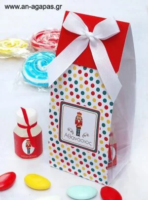 Μπομπονιέρα  δωράκι  με  bubbles  Nutcracker 